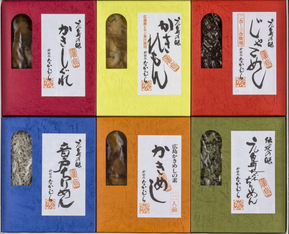 商品のご案内 | 珍味処なかむら -広島の味- かきめしの素、牡蠣しぐれ ...